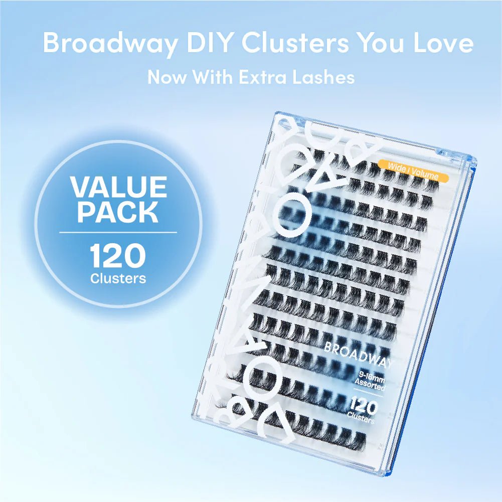 Broadway DIY Lash Clusters Mega Pack – 9 - 16mm - Beauty Exchange Beauty Supply