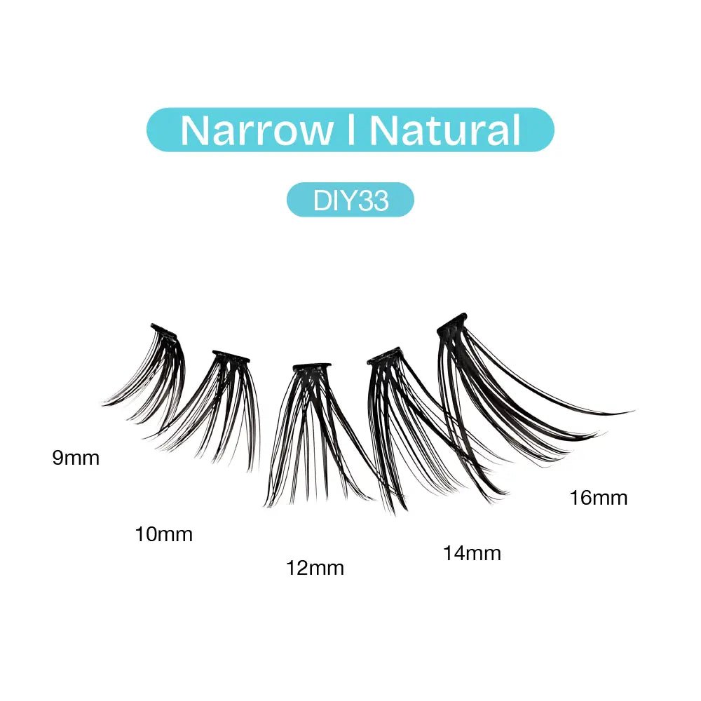 Broadway Natural DIY Cluster Lashes – 112 - 140pcs - Beauty Exchange Beauty Supply