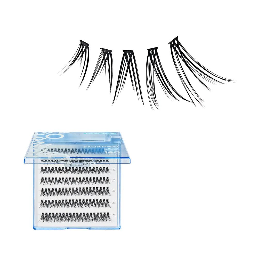 Broadway Natural DIY Cluster Lashes – 112 - 140pcs - Beauty Exchange Beauty Supply