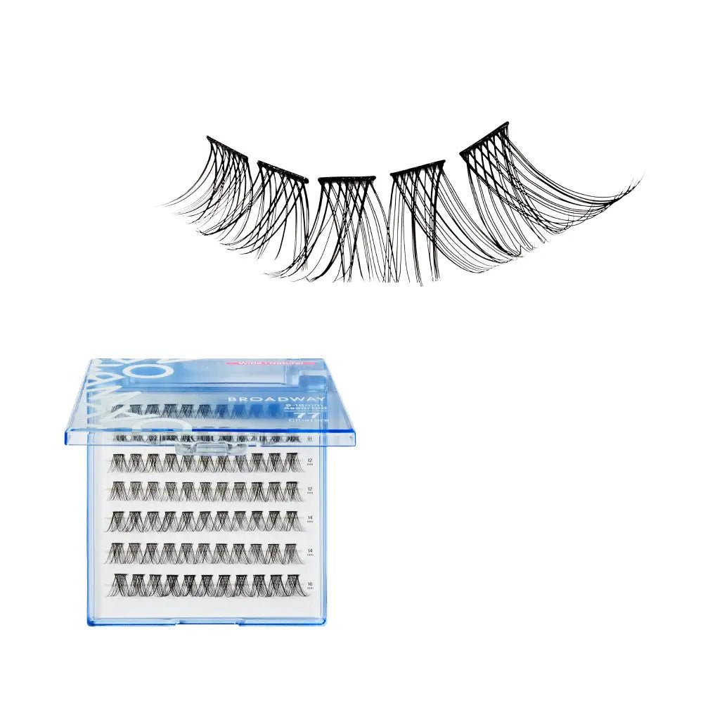 Broadway Natural DIY Cluster Lashes – (70–77pcs) - Beauty Exchange Beauty Supply