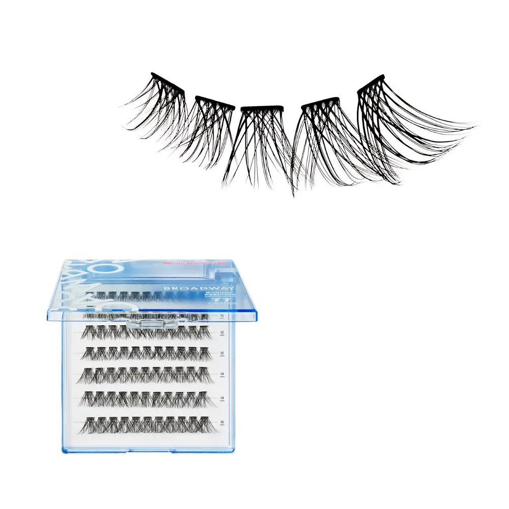Broadway Natural DIY Cluster Lashes – (70–77pcs) - Beauty Exchange Beauty Supply