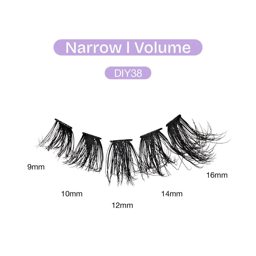 Broadway Volume DIY Cluster Lashes – 112pcs - Beauty Exchange Beauty Supply