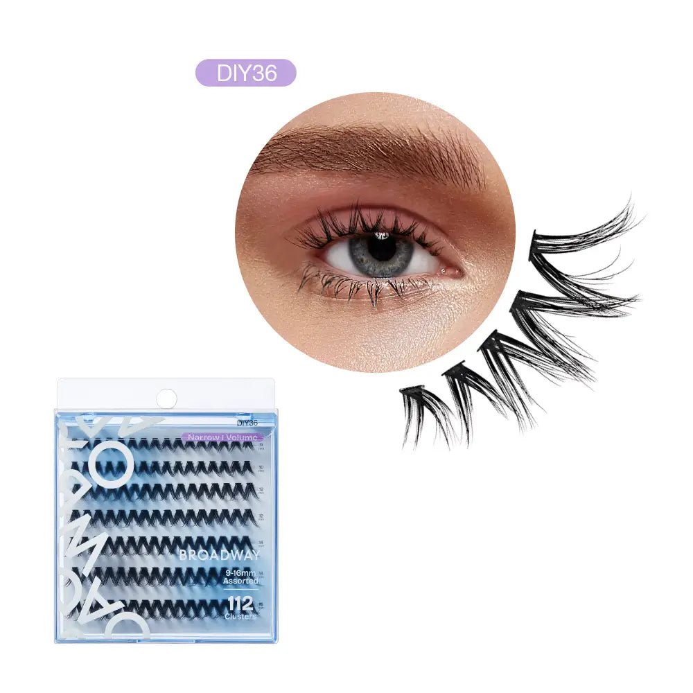 Broadway Volume DIY Cluster Lashes – 112pcs - Beauty Exchange Beauty Supply
