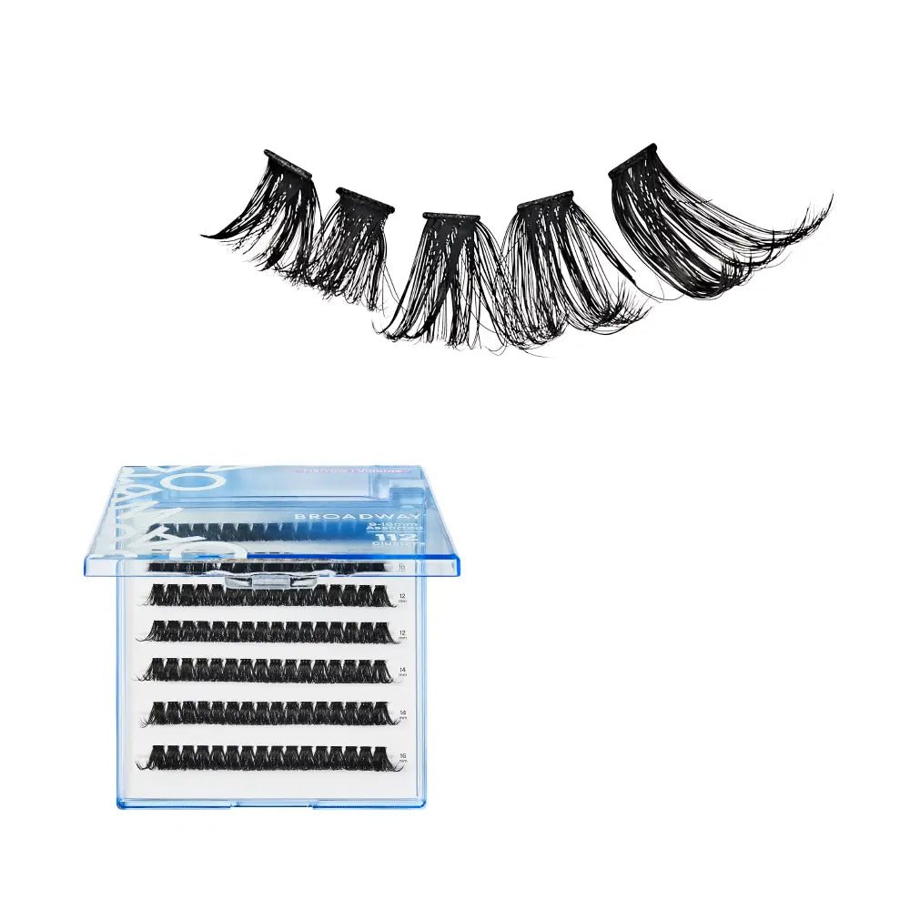 Broadway Volume DIY Cluster Lashes – 112pcs - Beauty Exchange Beauty Supply