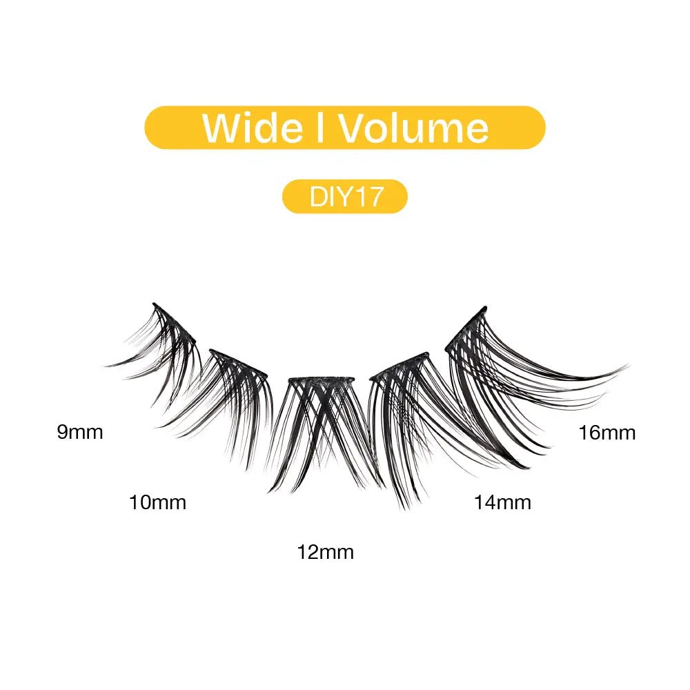 Broadway Volume DIY Cluster Lashes – Bold (56–84pcs) - Beauty Exchange Beauty Supply