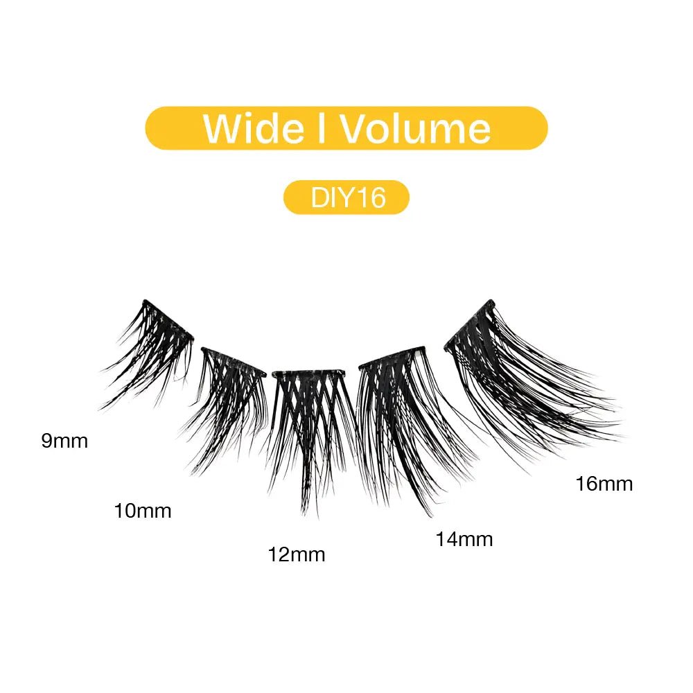 Broadway Volume DIY Cluster Lashes – Bold (56–84pcs) - Beauty Exchange Beauty Supply