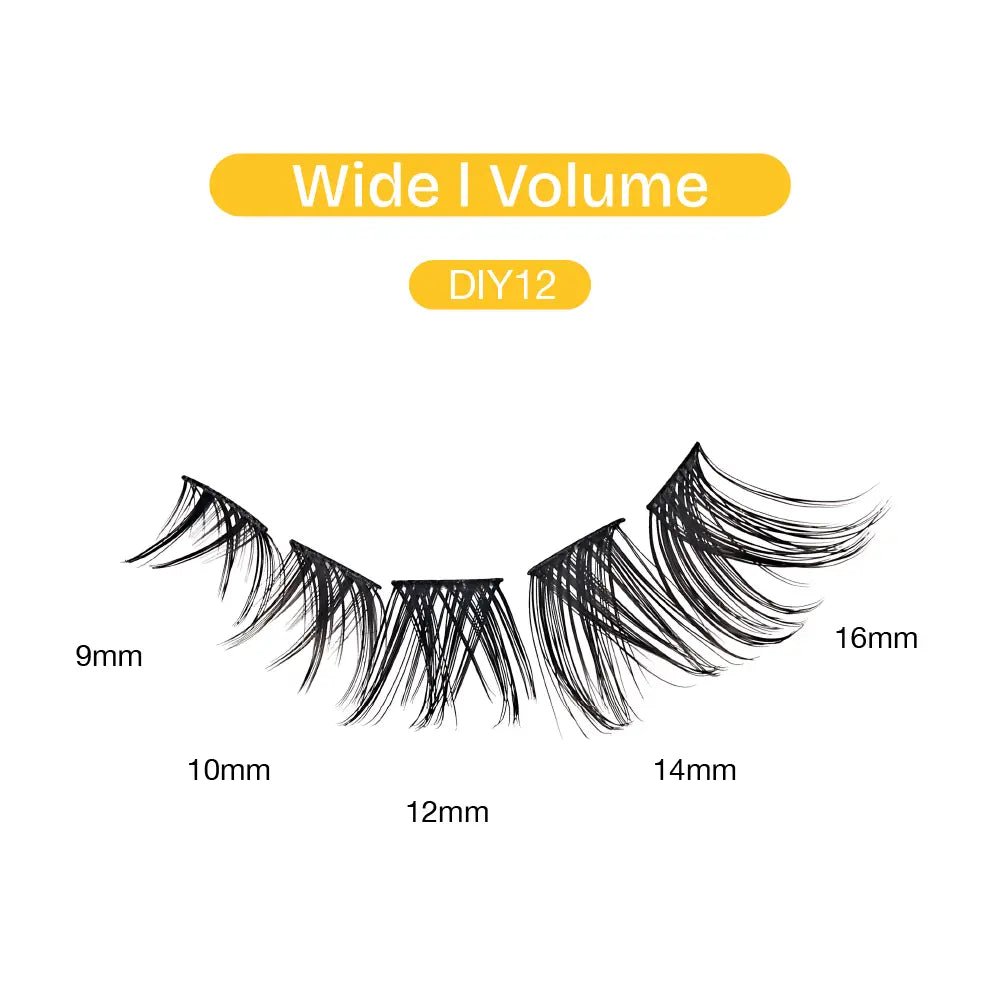 Broadway Volume DIY Cluster Lashes – Bold (56–84pcs) - Beauty Exchange Beauty Supply