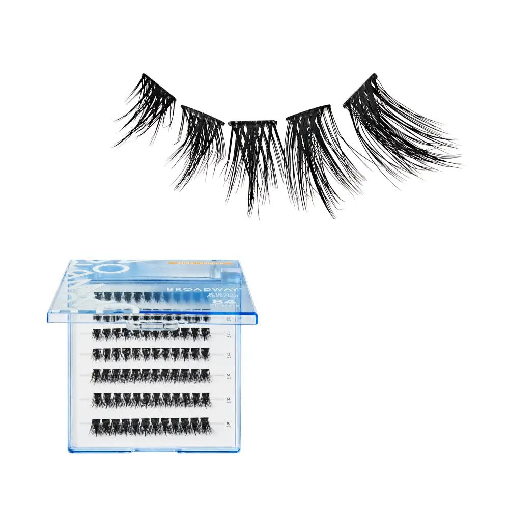 Broadway Volume DIY Cluster Lashes – Bold (56–84pcs) - Beauty Exchange Beauty Supply