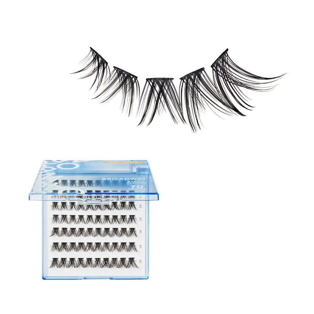 Broadway Volume DIY Cluster Lashes – Bold (56–84pcs) - Beauty Exchange Beauty Supply