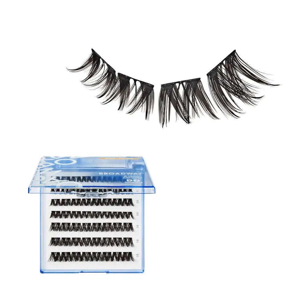 Broadway Volume DIY Cluster Lashes – Bold (56–84pcs) - Beauty Exchange Beauty Supply
