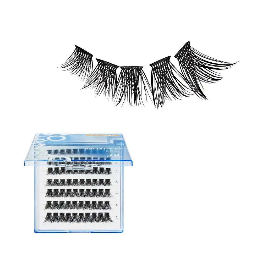 Broadway Volume DIY Cluster Lashes – Bold (56–84pcs) - Beauty Exchange Beauty Supply