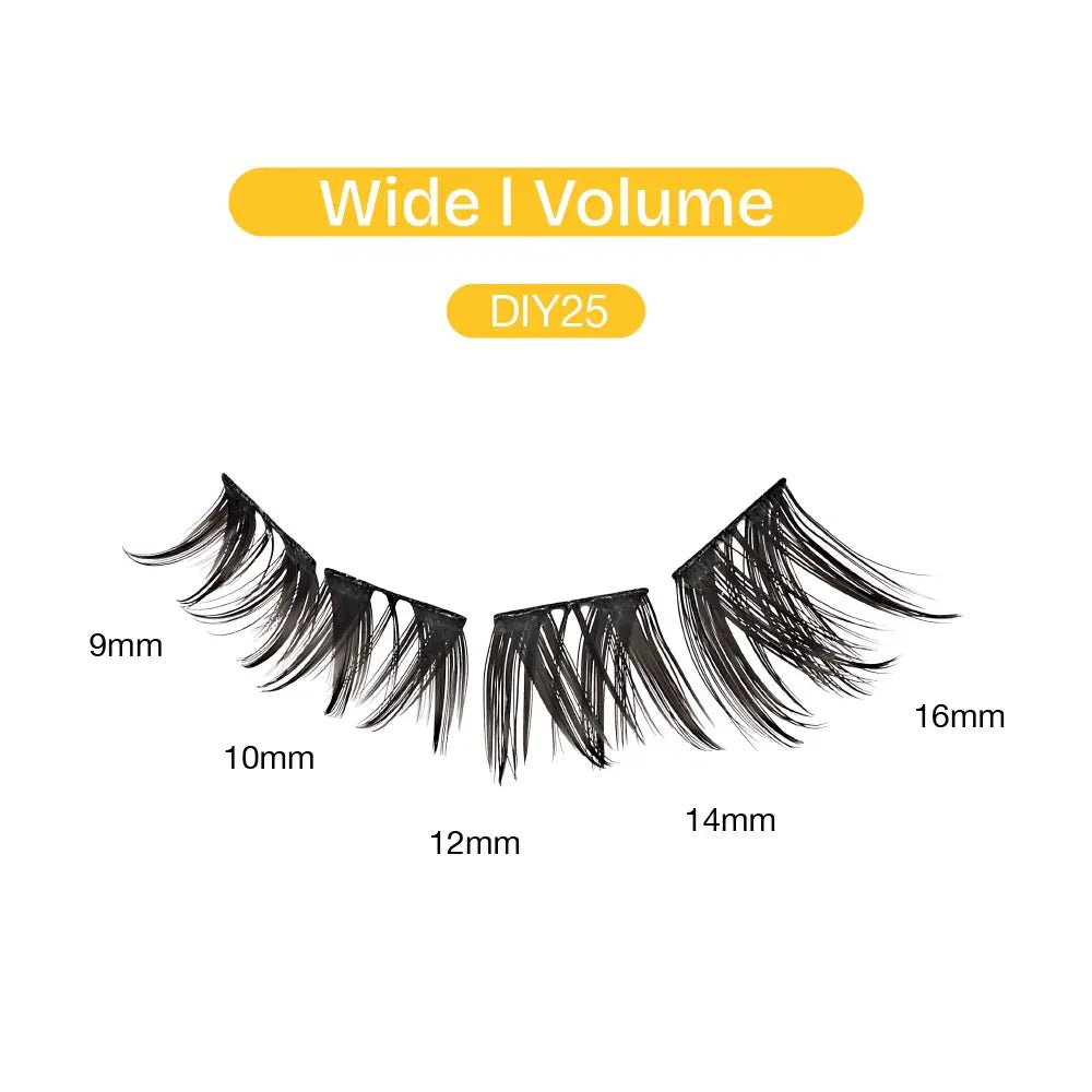 Broadway Volume DIY Cluster Lashes – Bold (56–84pcs) - Beauty Exchange Beauty Supply