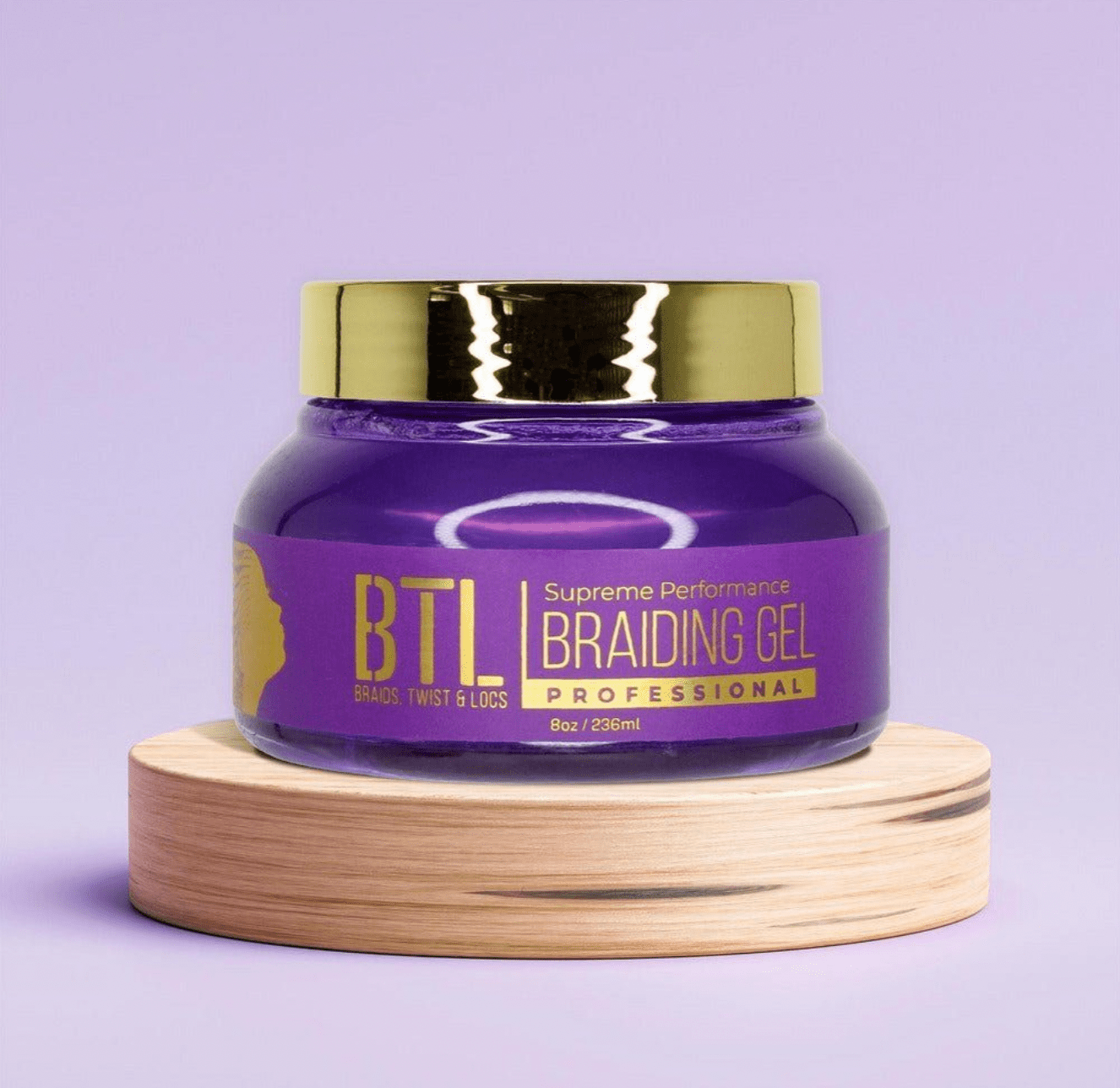 BTL Braiding Gel Supreme - Strong Hold Lightweight Formula for Braids Locs Twists - Beauty Exchange Beauty Supply