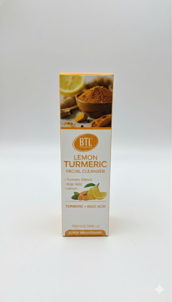 BTL Professional Rosewater Turmeric Face Cleanser - 3.38 oz - Beauty Exchange Beauty Supply