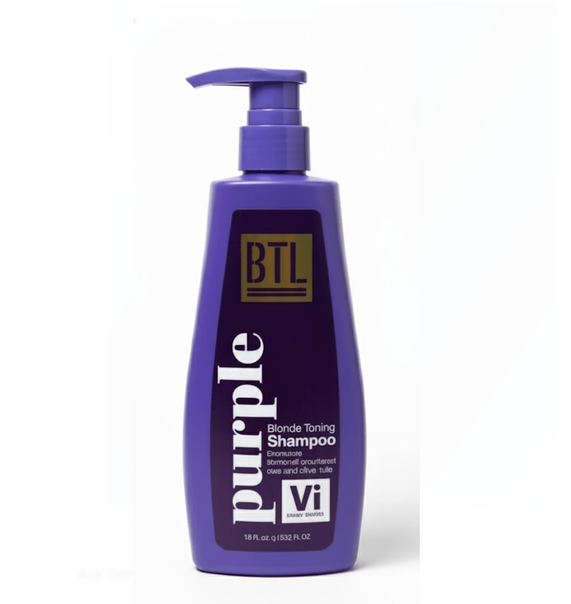 BTL Purple Blonde Toning Shampoo - Beauty Exchange Beauty Supply