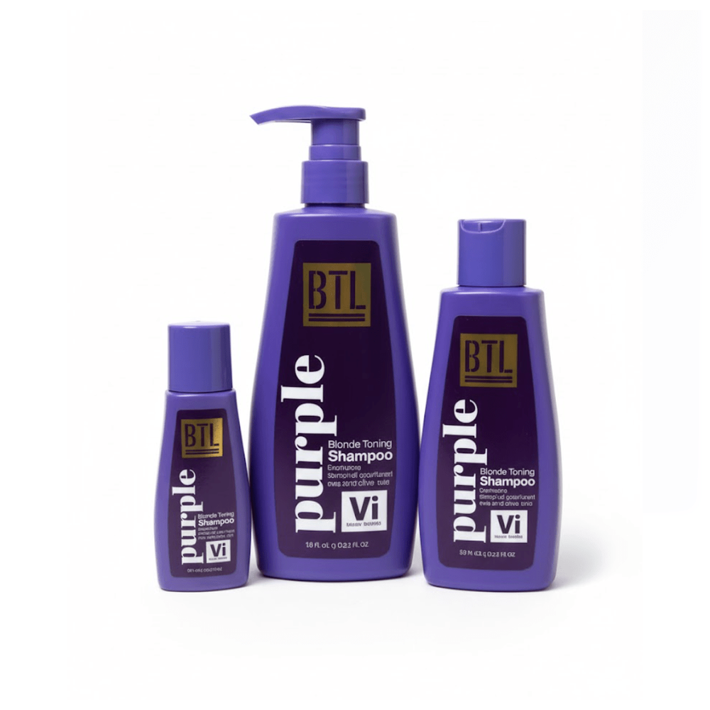 BTL Purple Blonde Toning Shampoo - Beauty Exchange Beauty Supply