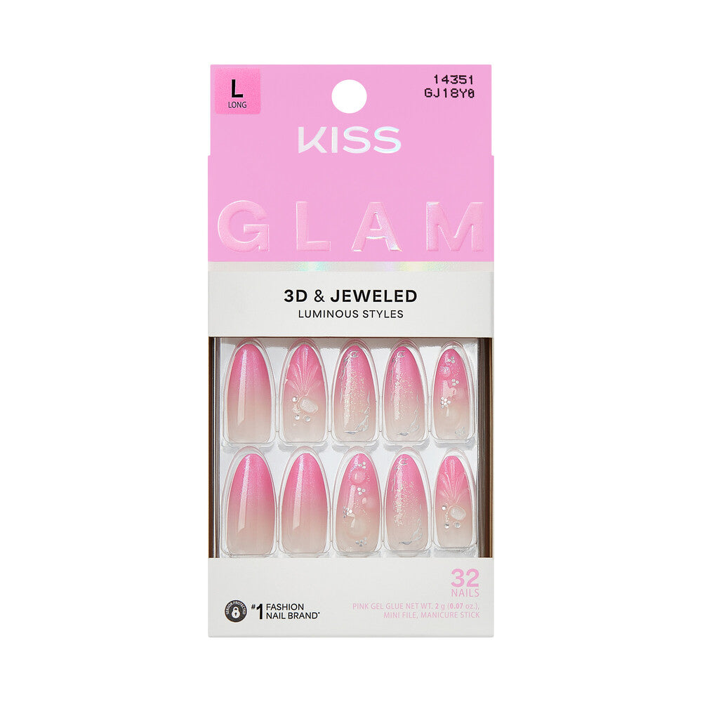 Kiss Glam 3D & Jeweled Nails