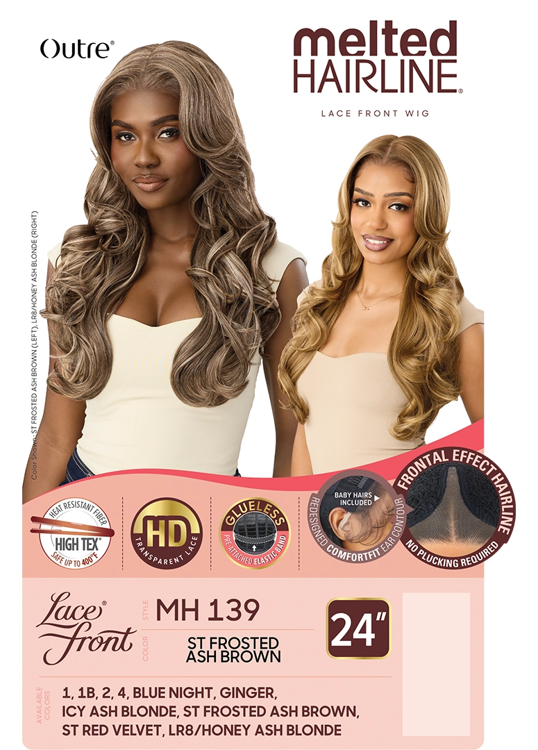 Outre Melted Hairline Synthetic HD Lace Front Wig - MH 139