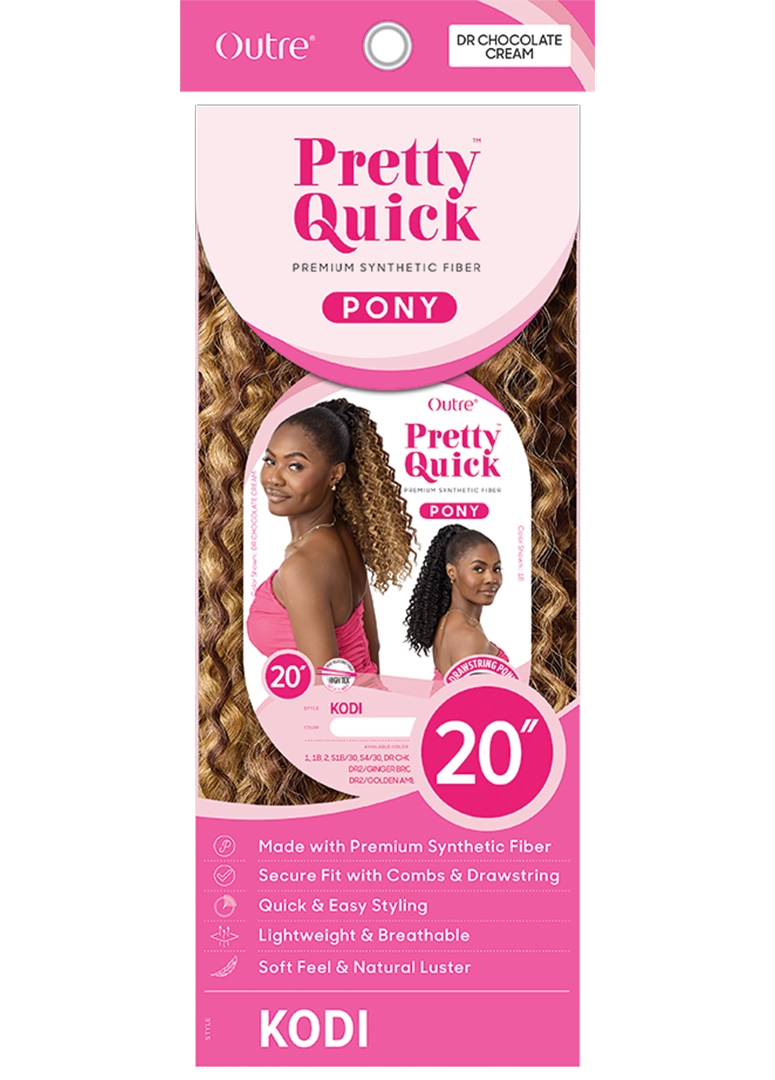 Outre Pretty Quick Drawstring Ponytail – Kodi