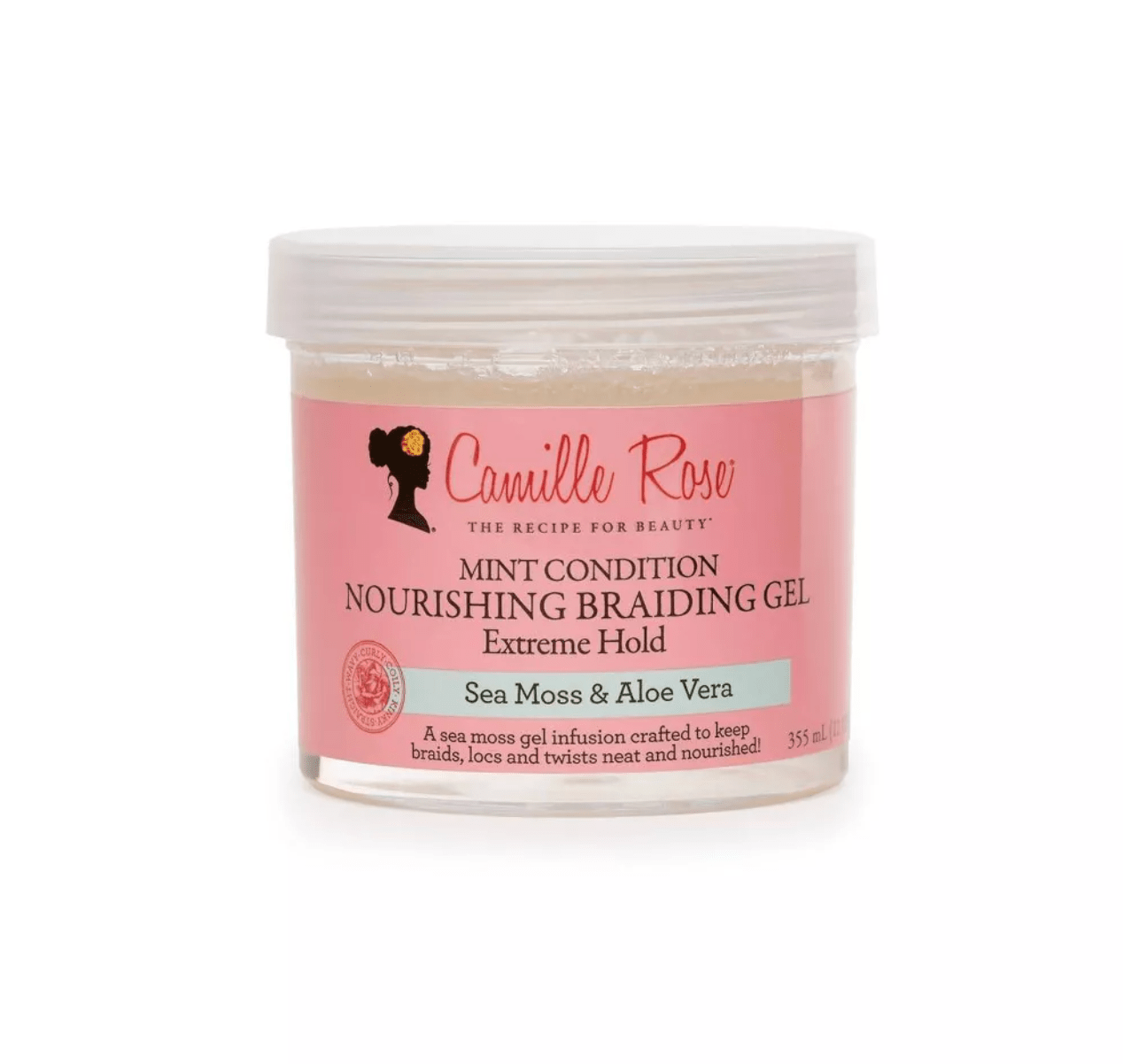 Camille Rose Mint Braiding Hair Gel – 12 oz - Beauty Exchange Beauty Supply