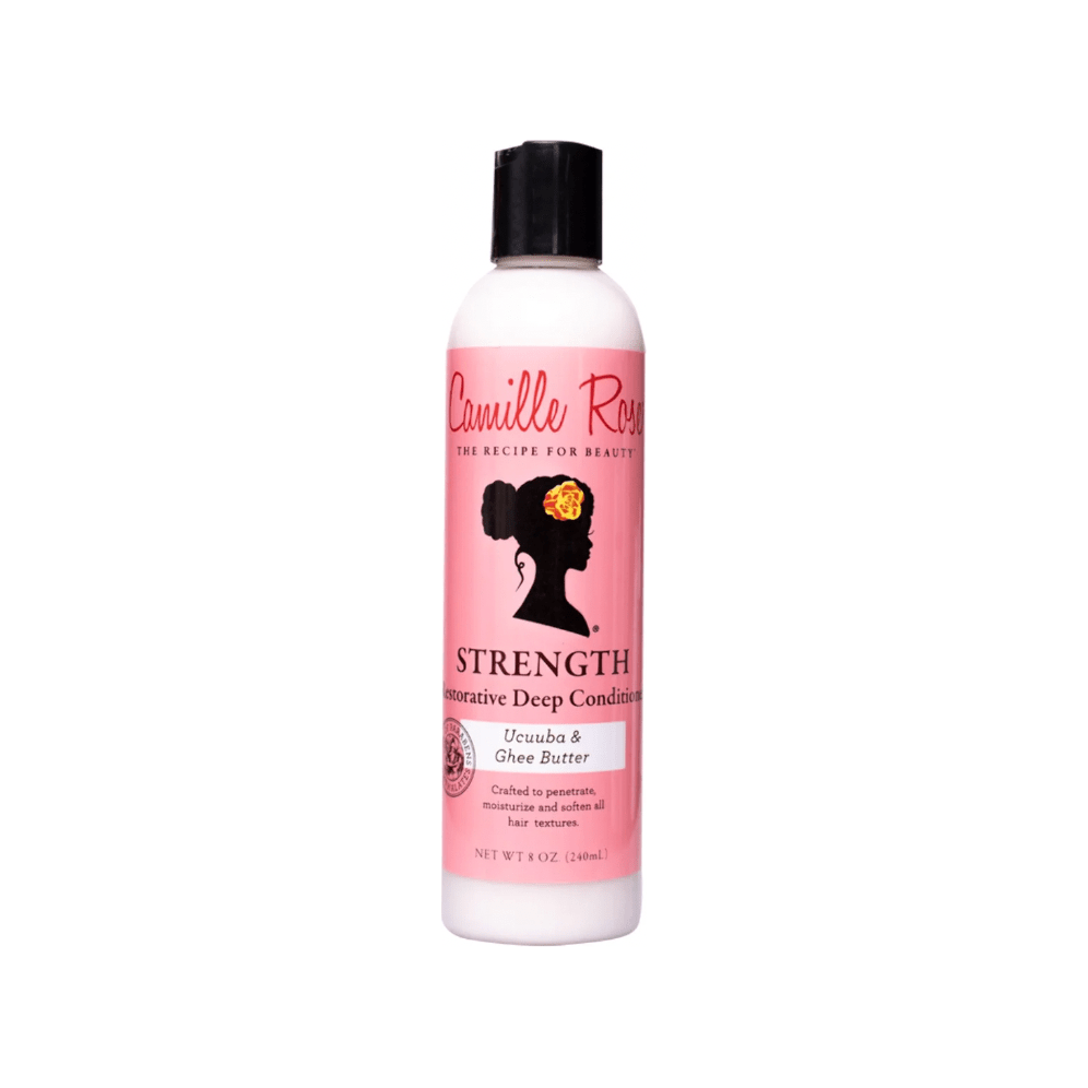 Camille Rose Strength Restorative Deep Conditioner – 8 oz Repair & Restore with Natural Oils for Stronger, Softer Hair - Beauty Exchange Beauty Supply