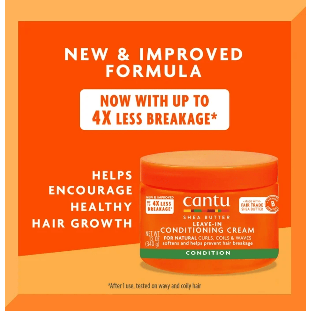 Cantu Shea Butter Leave - In Conditioner – 12oz - Beauty Exchange Beauty Supply