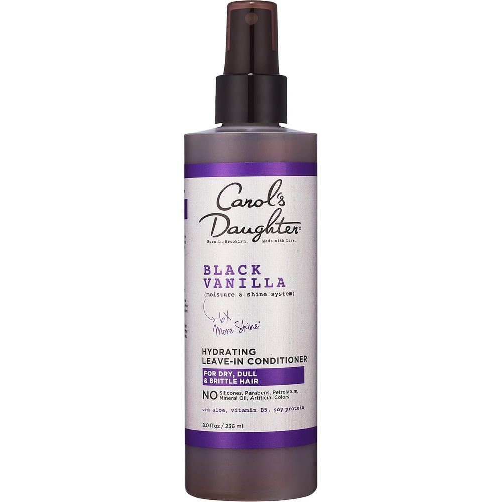 Carol’s Daughter Black Vanilla Leave - In Conditioner – 8oz | Moisture & Shine Boost for Dry, Curly Hair - Beauty Exchange Beauty Supply