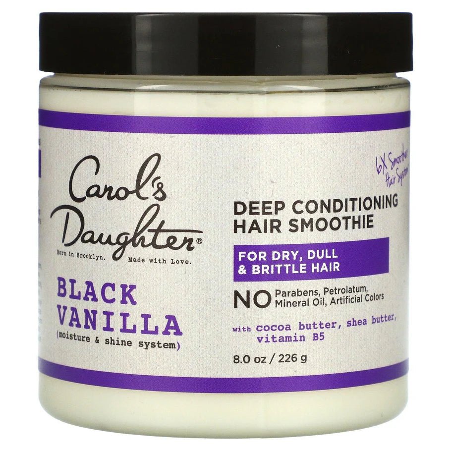 Carol’s Daughter Deep Conditioning & Styling Treatments – 5 Variants - For Curls, Coils, Kinks & Waves – Repair, Moisturize, Define, & Shine (8 oz) - Beauty Exchange Beauty Supply