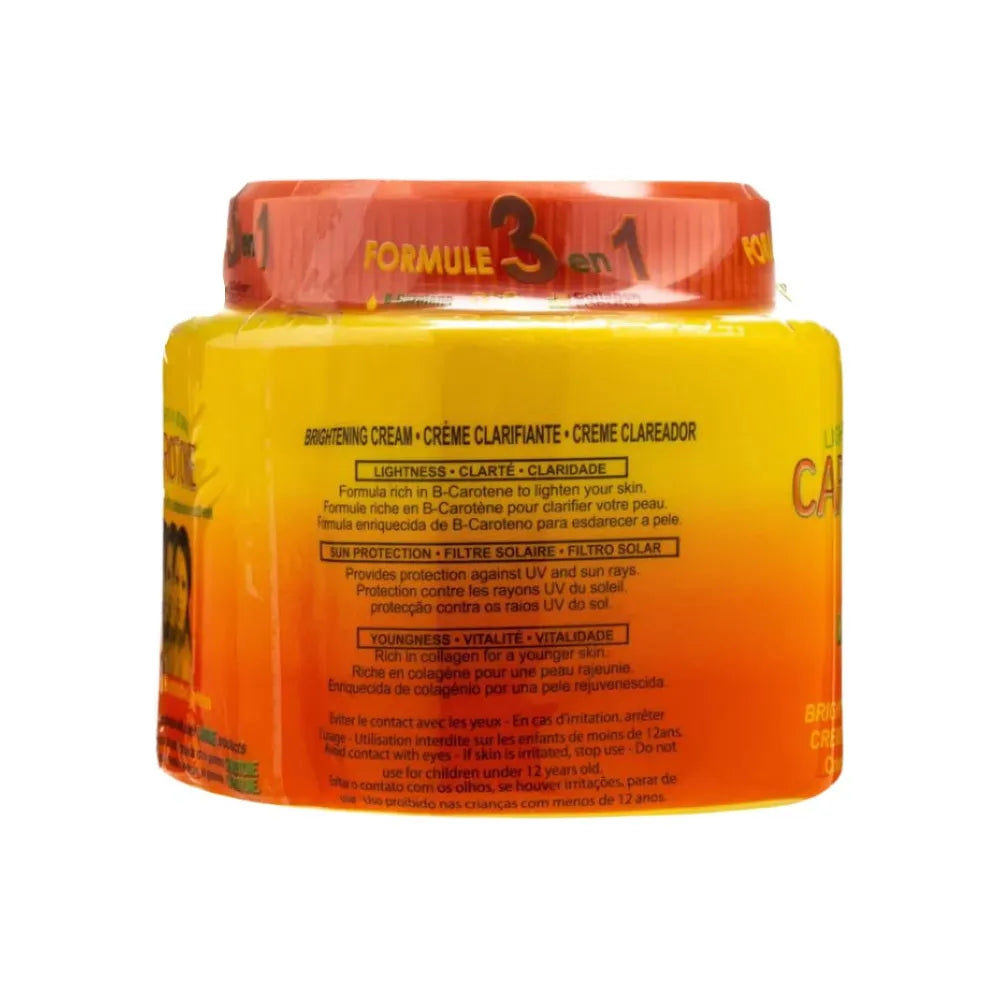 Carotone - Natural Glow Clarifying Cream | 3 in 1 Formula With Collagen | Sun Protection | 4.5oz | 10.1oz |