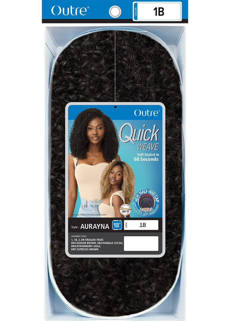 Outre Quick Weave Half Wig – Aurayna