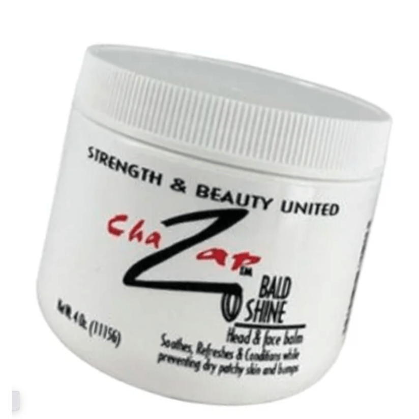 Chazap Bald Shine Head & Face Balm – 4 oz - Beauty Exchange Beauty Supply