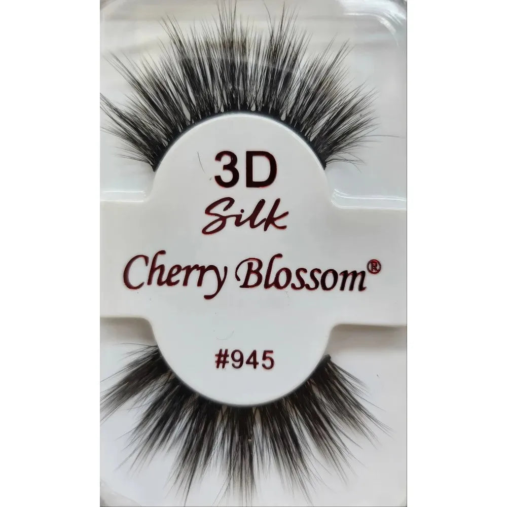 Cherry Blossom 3D Silk Lashes – Styles 901 to 952 | 100% Human Hair, Lightweight, Natural Volume, Reusable & Comfortable Fit - Beauty Exchange Beauty Supply