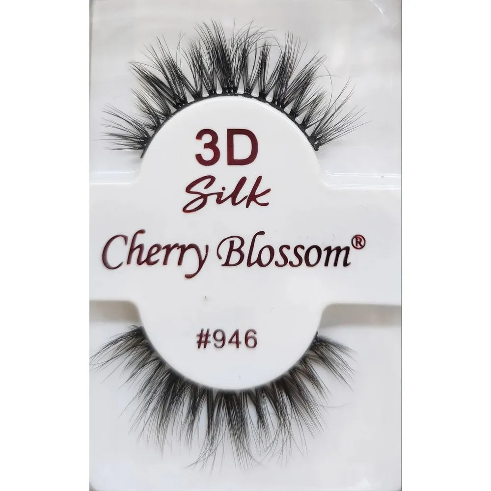 Cherry Blossom 3D Silk Lashes – Styles 901 to 952 | 100% Human Hair, Lightweight, Natural Volume, Reusable & Comfortable Fit - Beauty Exchange Beauty Supply
