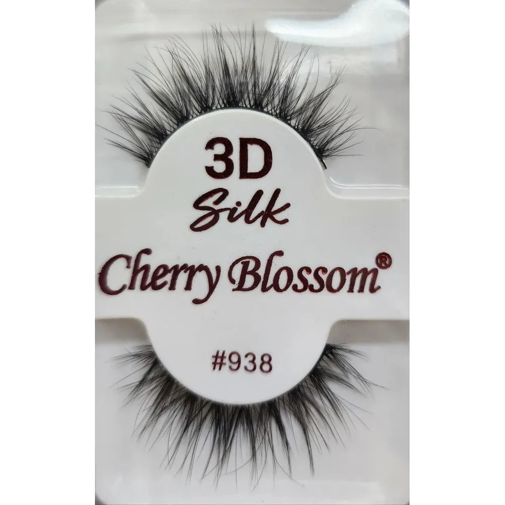 Cherry Blossom 3D Silk Lashes – Styles 901 to 952 | 100% Human Hair, Lightweight, Natural Volume, Reusable & Comfortable Fit - Beauty Exchange Beauty Supply