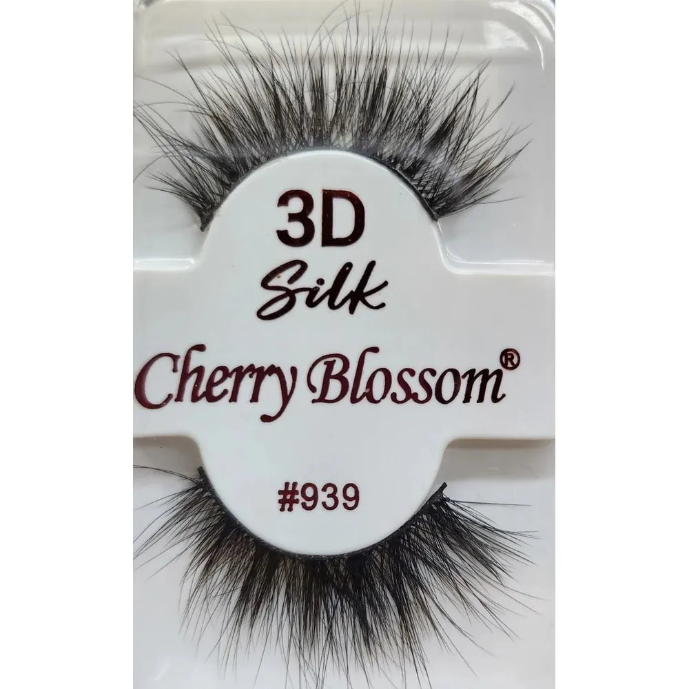 Cherry Blossom 3D Silk Lashes – Styles 901 to 952 | 100% Human Hair, Lightweight, Natural Volume, Reusable & Comfortable Fit - Beauty Exchange Beauty Supply