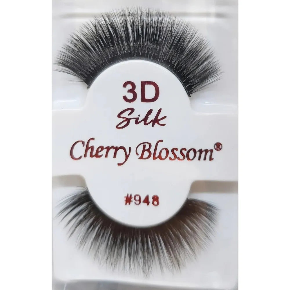 Cherry Blossom 3D Silk Lashes – Styles 901 to 952 | 100% Human Hair, Lightweight, Natural Volume, Reusable & Comfortable Fit - Beauty Exchange Beauty Supply