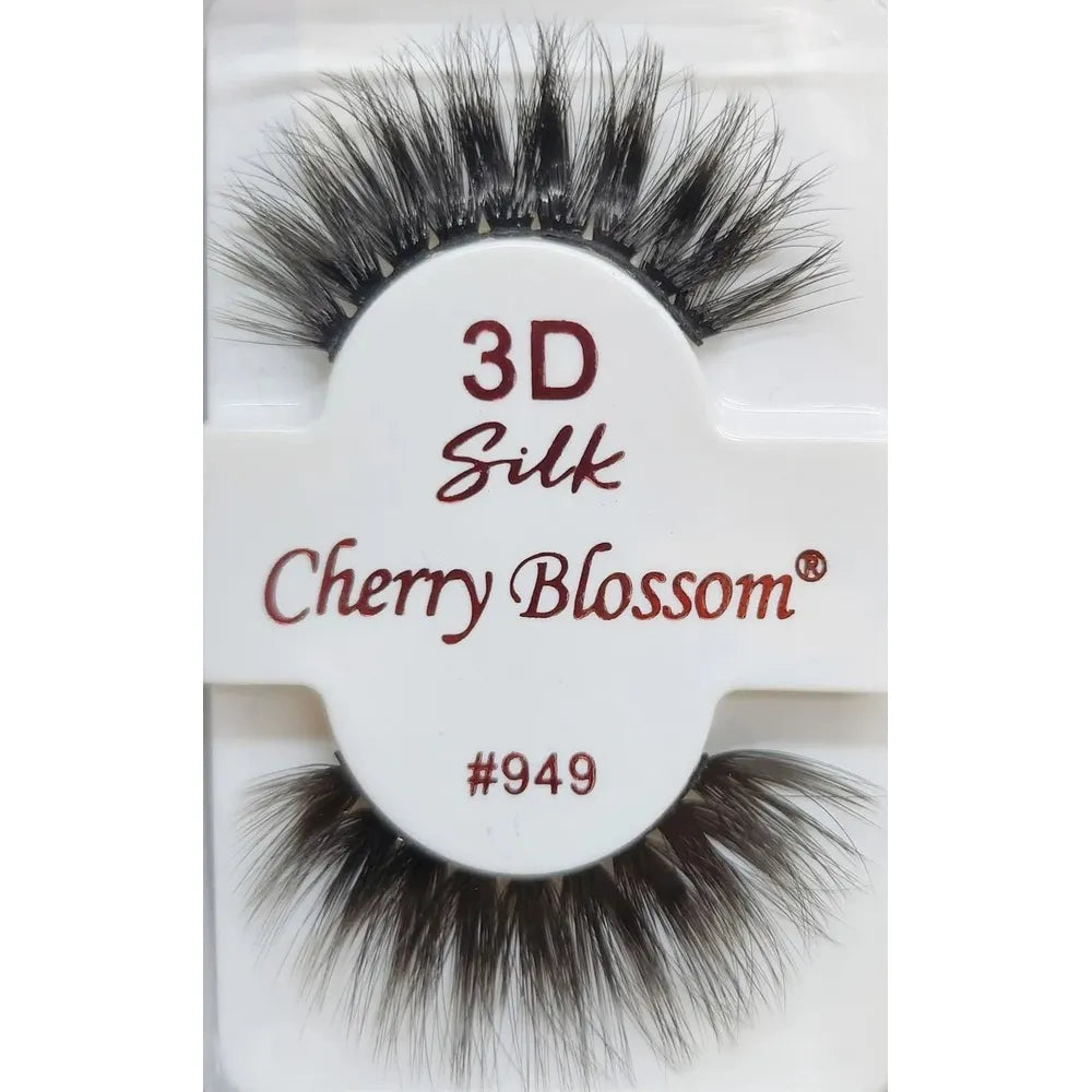 Cherry Blossom 3D Silk Lashes – Styles 901 to 952 | 100% Human Hair, Lightweight, Natural Volume, Reusable & Comfortable Fit - Beauty Exchange Beauty Supply
