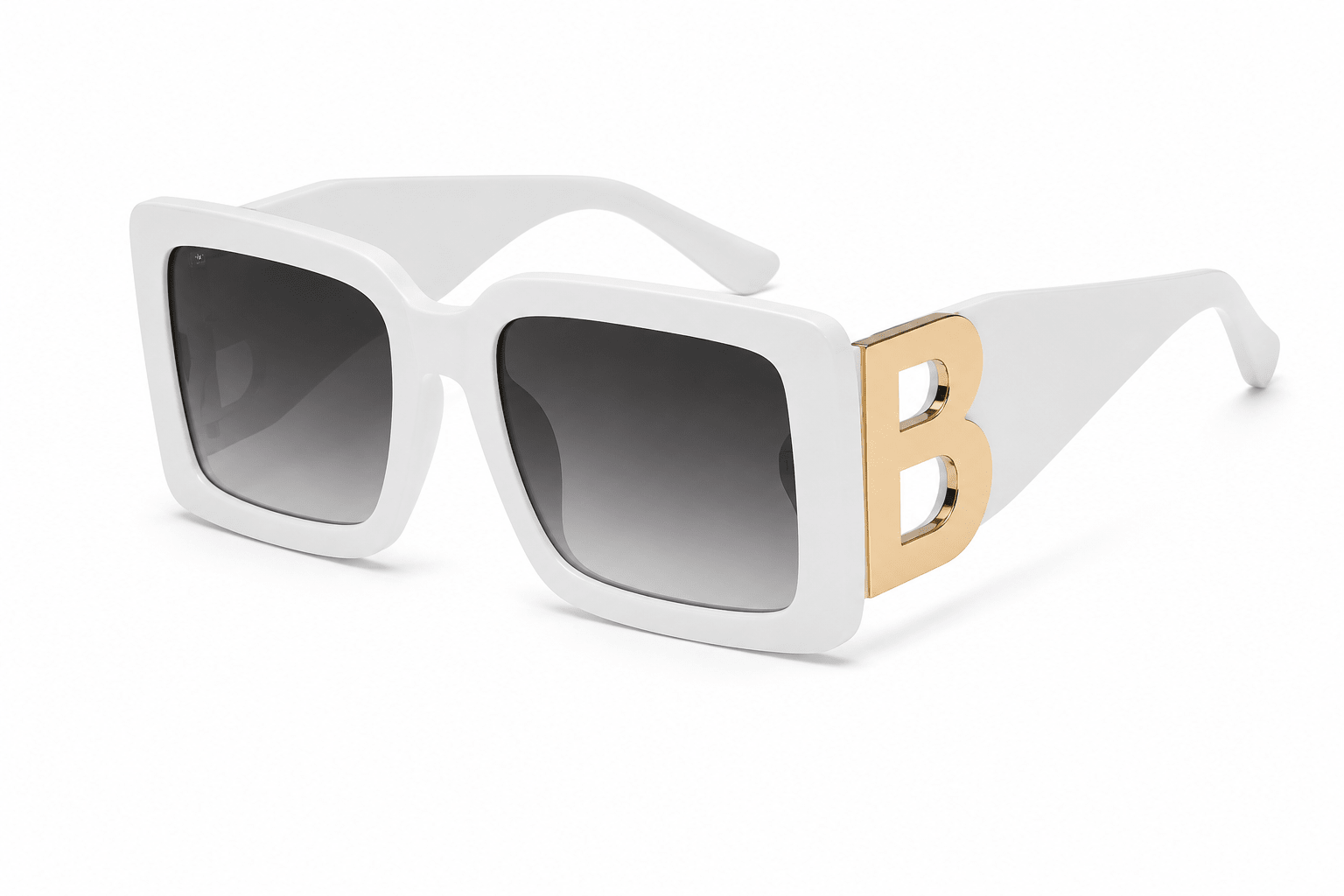 Chic Looks Square B-Detail Sunglasses – EA1603 - Beauty Exchange Beauty Supply