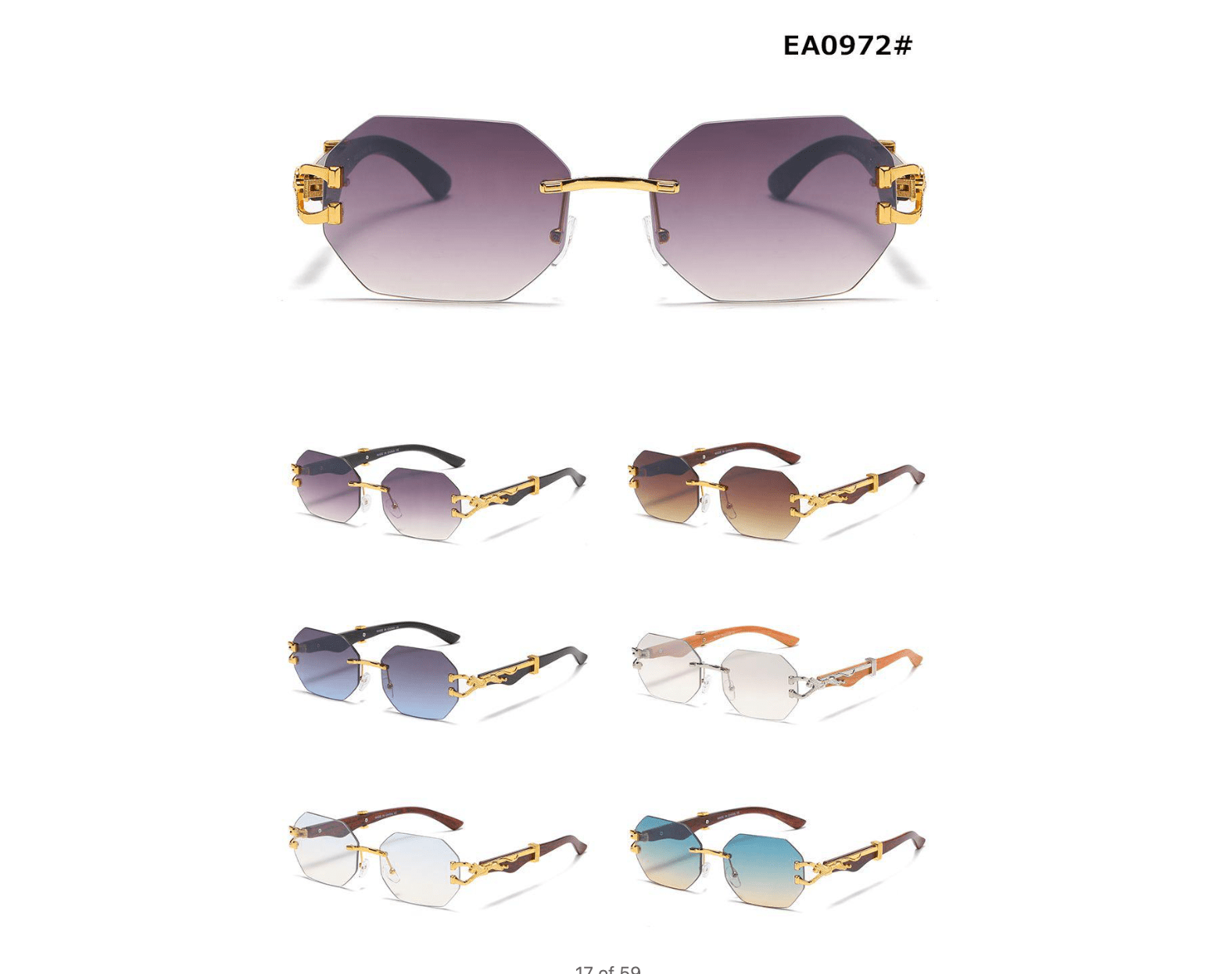 Chic Looks Sunglasses - EA0972 - Beauty Exchange Beauty Supply