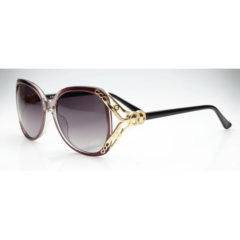 Chic Looks Sunglasses - Golden Frame - Beauty Exchange Beauty Supply