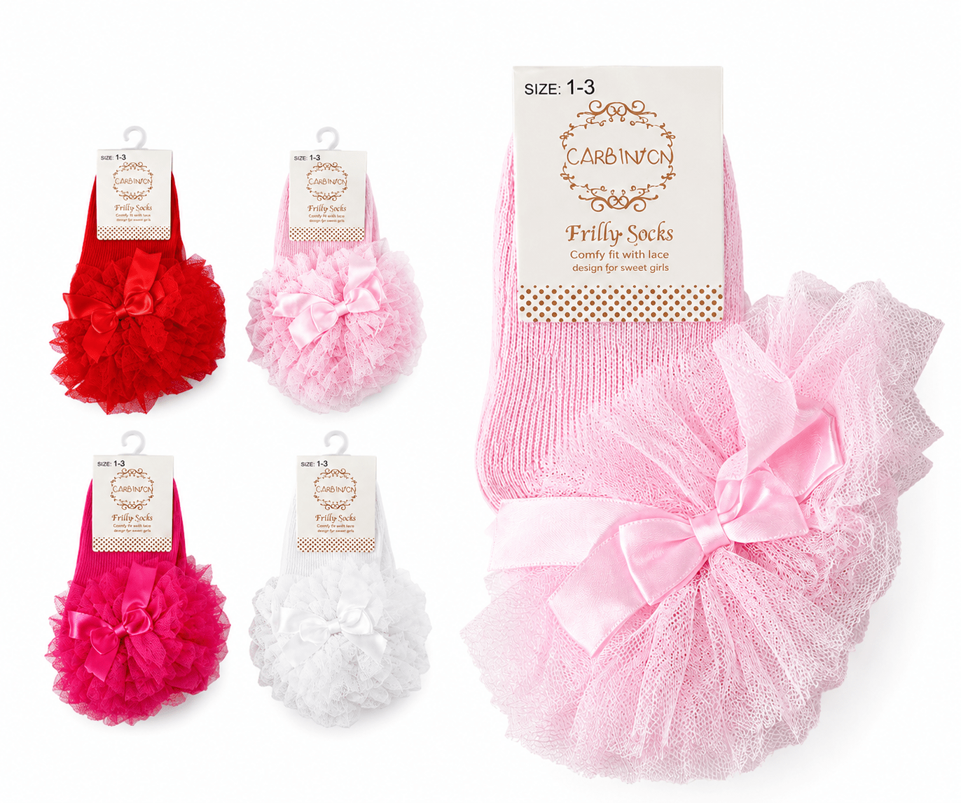 C&L Fashion Accessories Children's Lace Ankle Socks - Beauty Exchange Beauty Supply