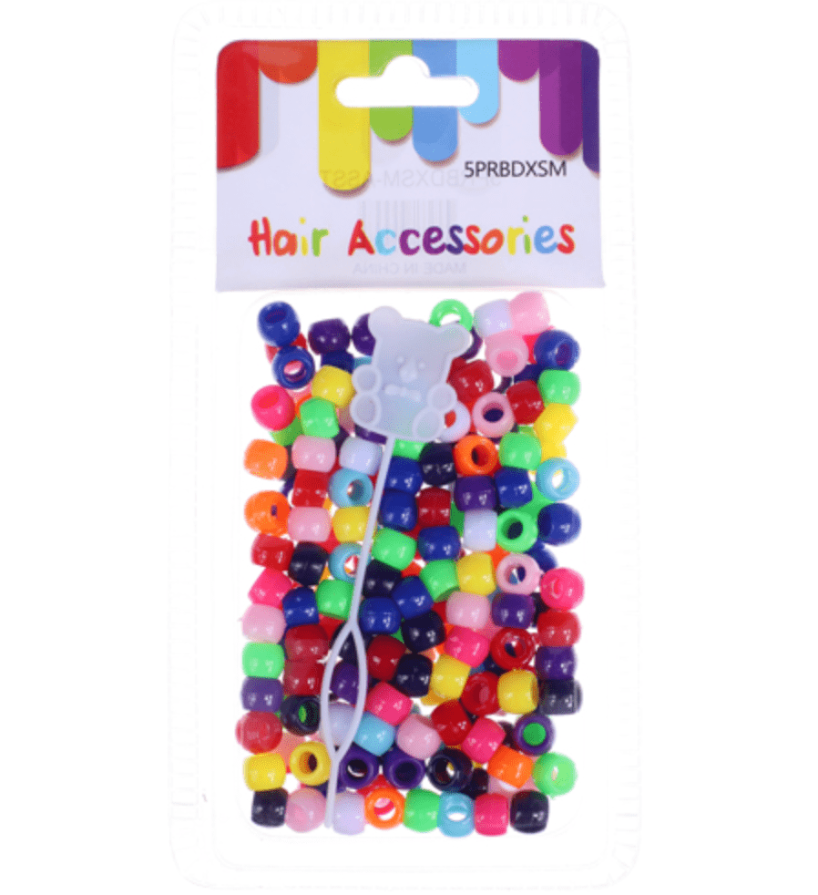 C&L Trading Deluxe Plastic Beads Small Pack - Beauty Exchange Beauty Supply