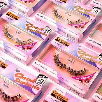 Cloud Euphoria Cattitude 5D Faux Mink Lashes by Ebin New York – Dreamy Volume, Fluffy Texture | 6 Gorgeous Shades Available - Beauty Exchange Beauty Supply