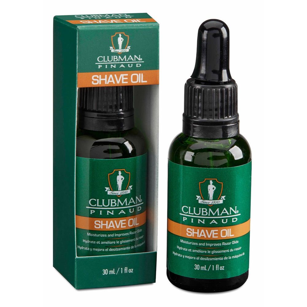 Clubman Pinaud Shave & Beard Oil – (2 Variants | 1 oz) - Beauty Exchange Beauty Supply