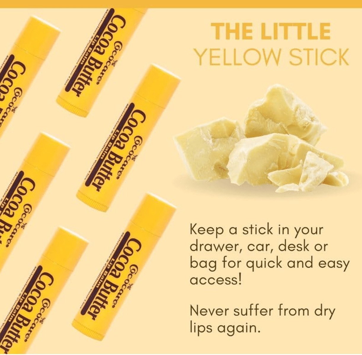 Cococare Lip Balm Cocoa Butter - 0.15oz - Beauty Exchange Beauty Supply