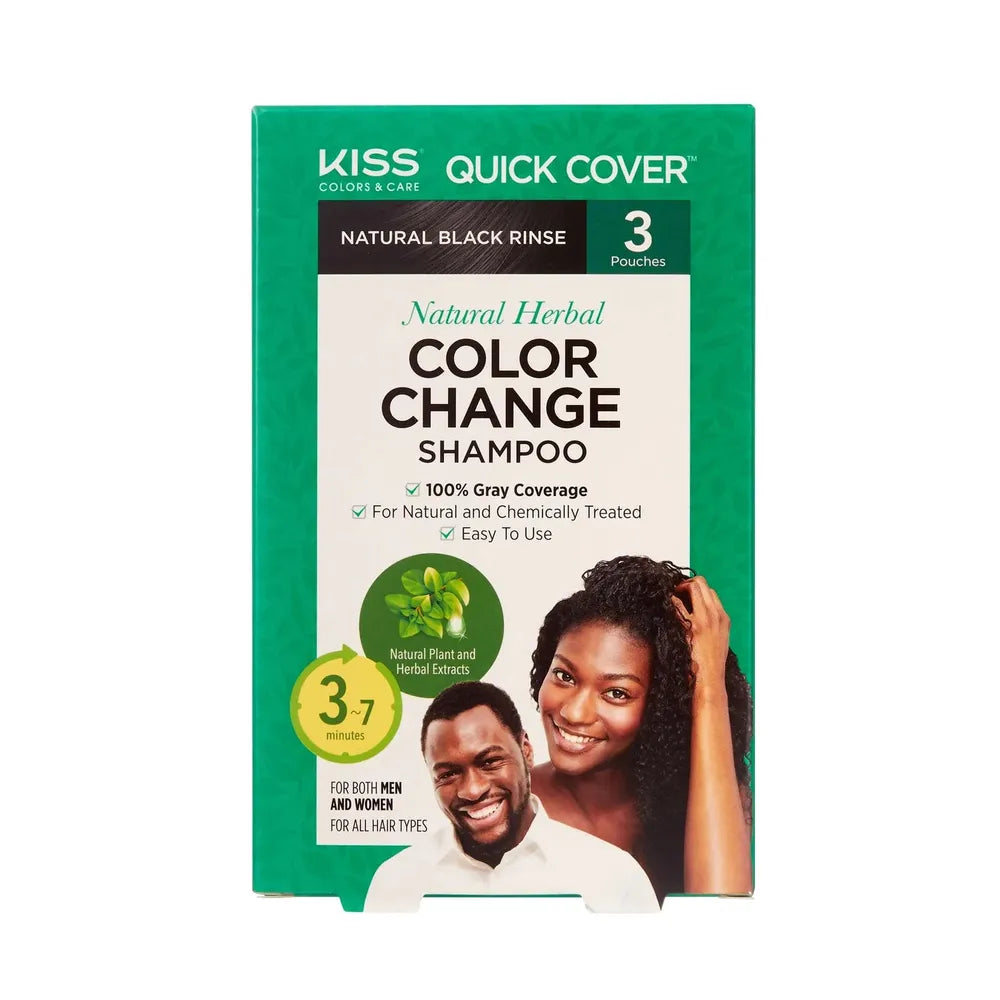 Red By Kiss Color Change Shampoo – 3PC Set