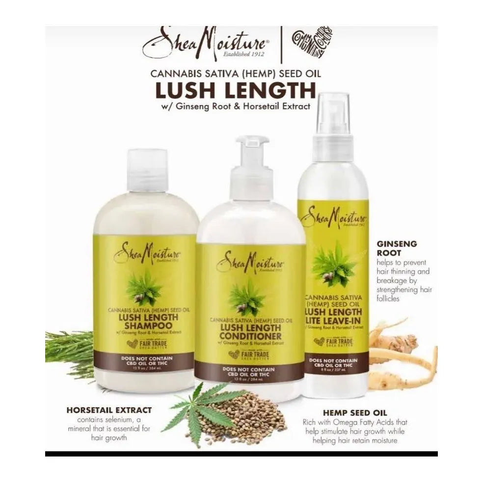 SheaMoisture Lush Length Hair Care – 13oz