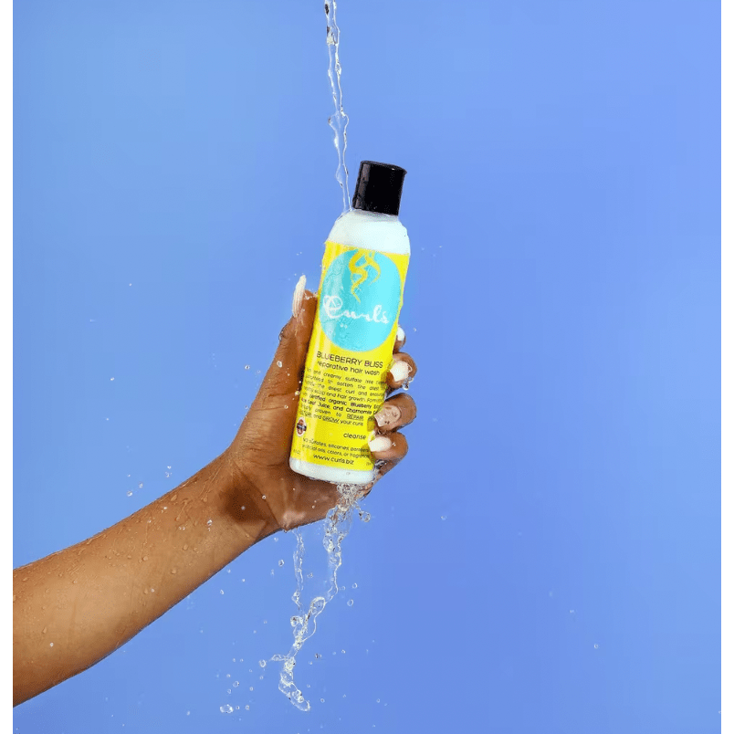 Curls Blueberry Bliss Hair Care Collection – Choose Your Variant: Reparative Hair Wash or Leave - In Conditioner & Styler - Beauty Exchange Beauty Supply