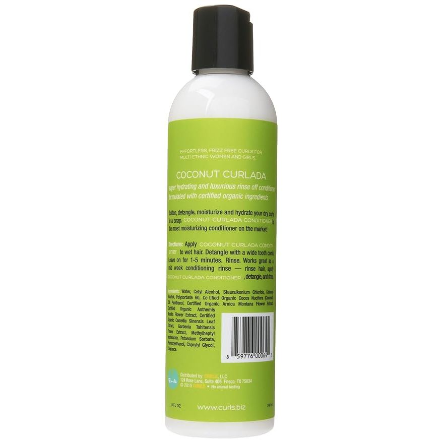 CURLS Coconut CURLada Conditioner – 8 fl oz - Beauty Exchange Beauty Supply