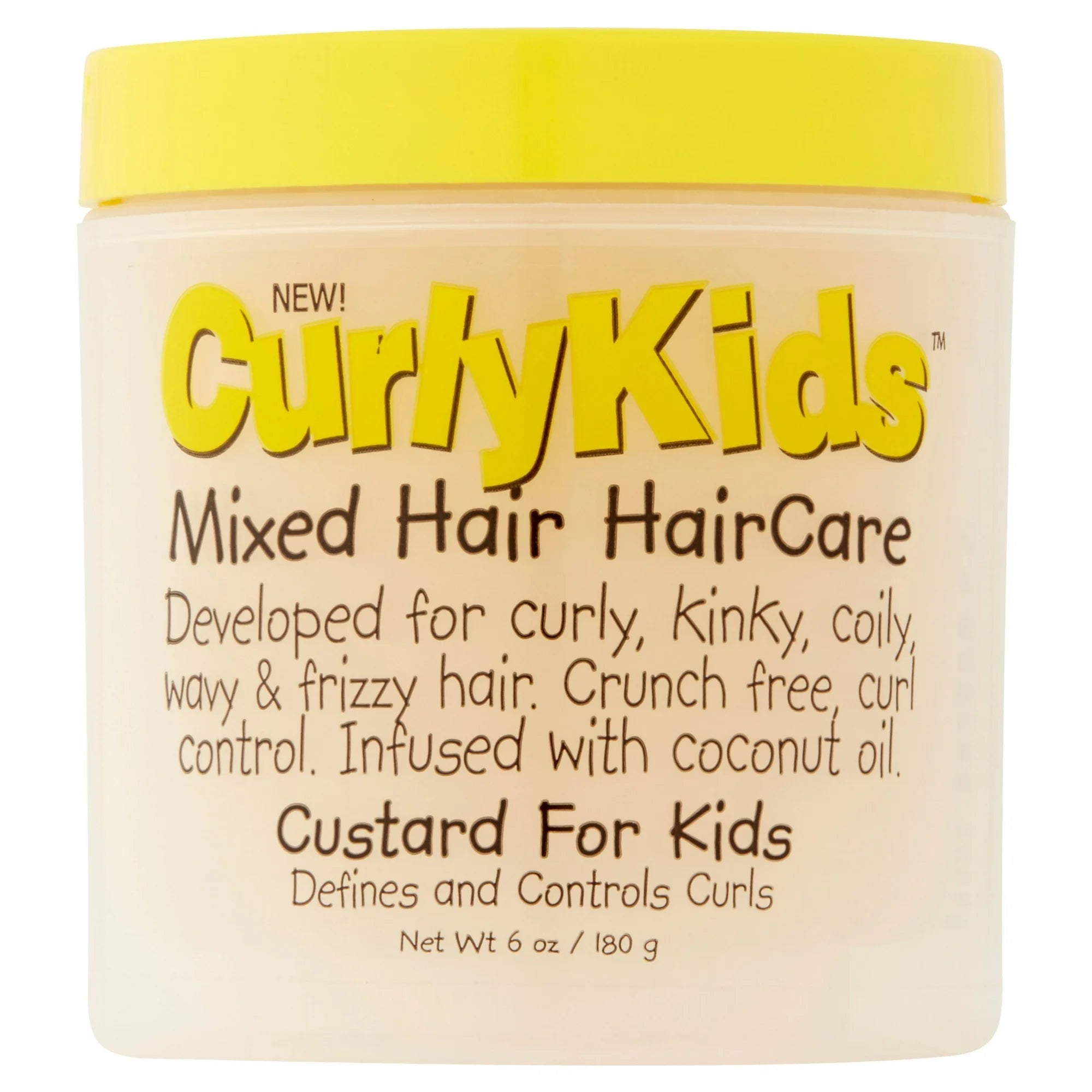 Curly Kids Custard – Definition & Shine Gel – 6 oz - Beauty Exchange Beauty Supply
